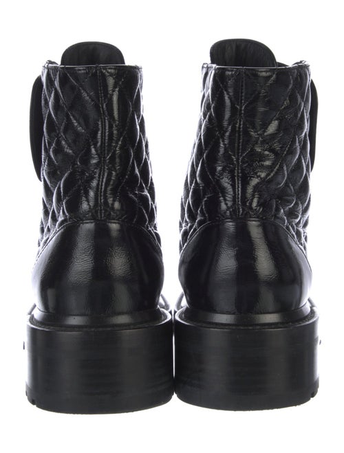 Chanel 2020 Interlocking CC Logo Combat Boots