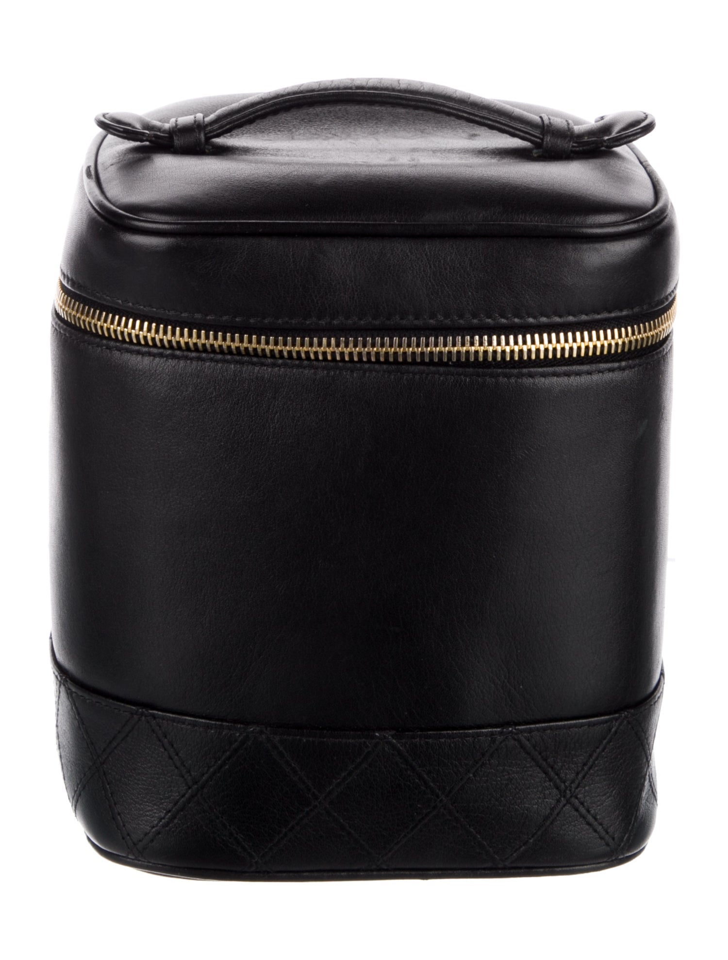 Chanel Quilted CC Vanity Case