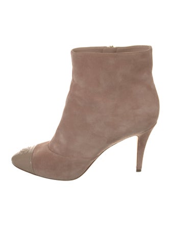 Chanel 2018 Interlocking CC Logo Boots