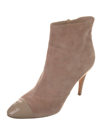 Chanel 2018 Interlocking CC Logo Boots