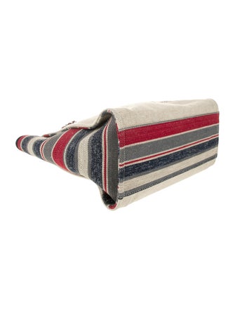 Chanel Medium Striped Deauville Tote