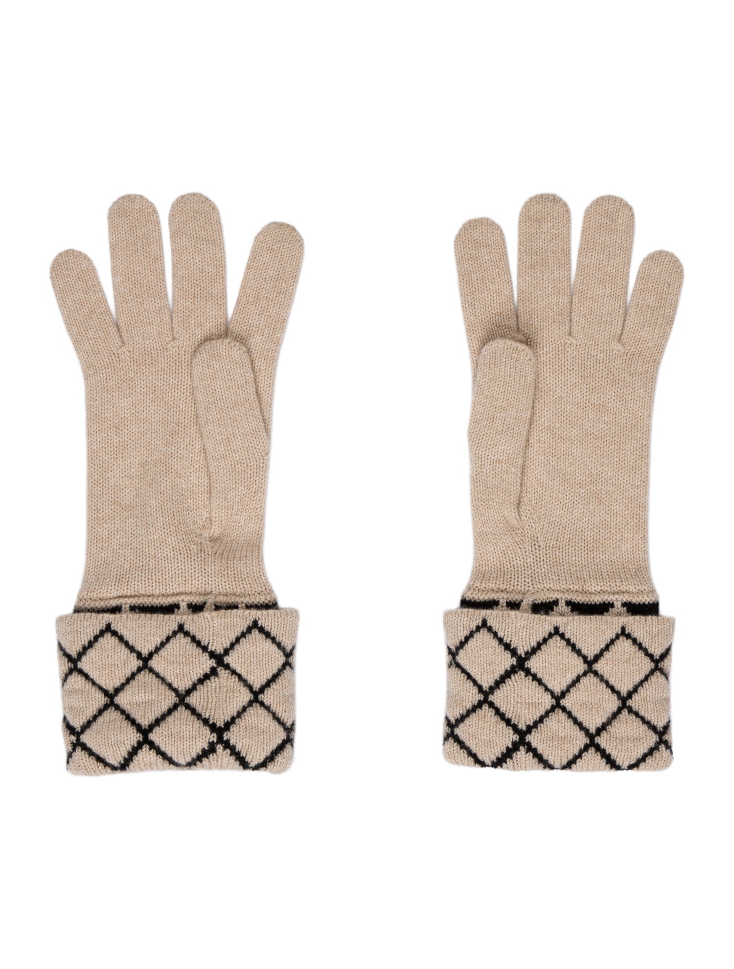 Chanel CC Cashmere Gloves