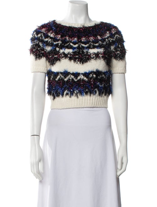 Chanel 2021 Printed Crop Top