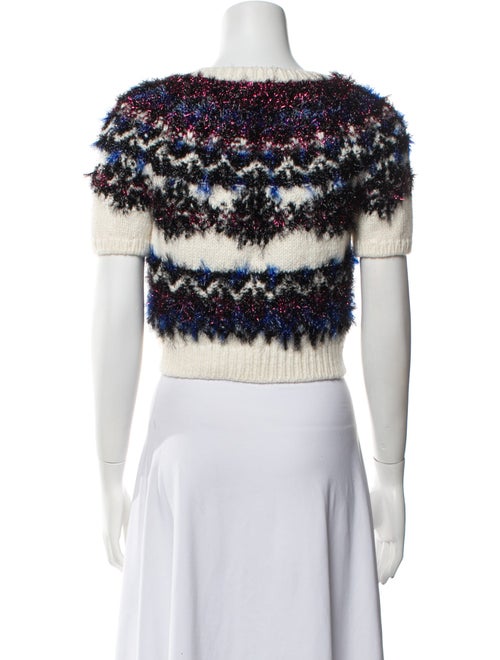 Chanel 2021 Printed Crop Top