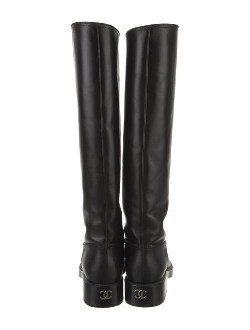 Chanel 2021 Interlocking CC Logo Riding Boots