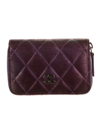Chanel 2017-2018 Interlocking CC Logo Coin Pouch