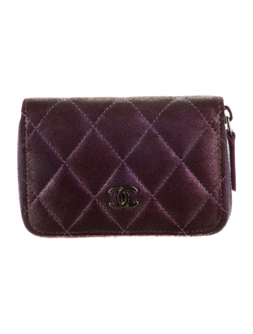 Chanel 2017-2018 Interlocking CC Logo Coin Pouch