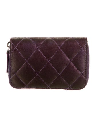 Chanel 2017-2018 Interlocking CC Logo Coin Pouch