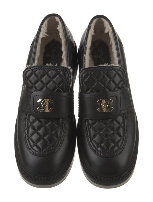 Chanel 2021 Interlocking CC Logo Loafers