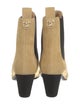 Chanel 2022 Interlocking CC Logo Chelsea Boots