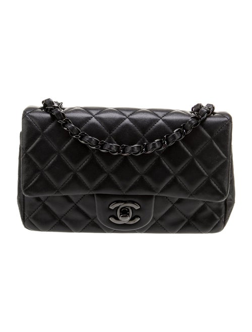 Chanel So Black Rectangular Mini Flap Bag