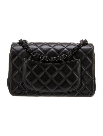 Chanel So Black Rectangular Mini Flap Bag