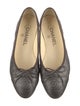 Chanel Interlocking CC Logo Ballet Flats