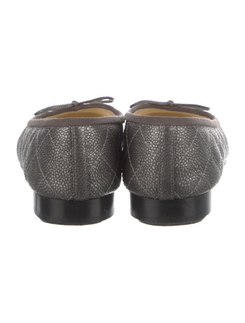 Chanel Interlocking CC Logo Ballet Flats