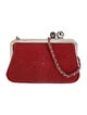 Chanel Galuchat Frame Clutch w/ Chain