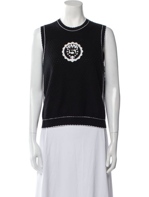 Chanel 2023 Graphic Print Top