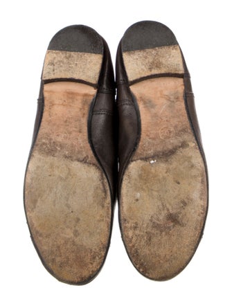 Chanel Interlocking CC Logo Leather Moto Boots