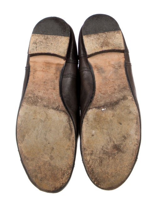 Chanel Interlocking CC Logo Leather Moto Boots