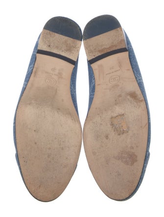 Chanel 2023 Interlocking CC Logo Ballet Flats