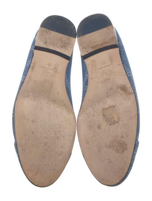 Chanel 2023 Interlocking CC Logo Ballet Flats