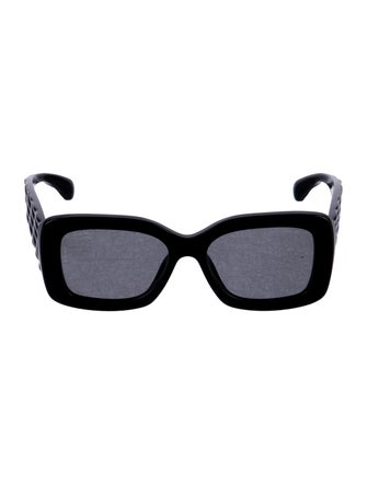 Chanel Interlocking CC Logo Square Sunglasses