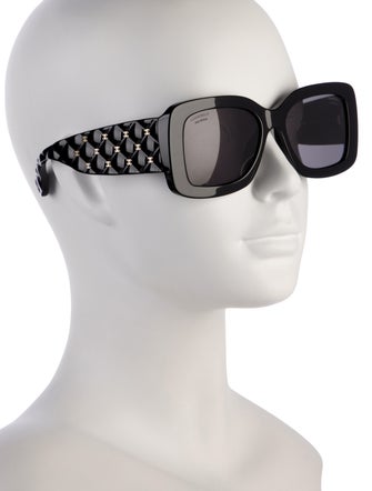 Chanel Interlocking CC Logo Square Sunglasses