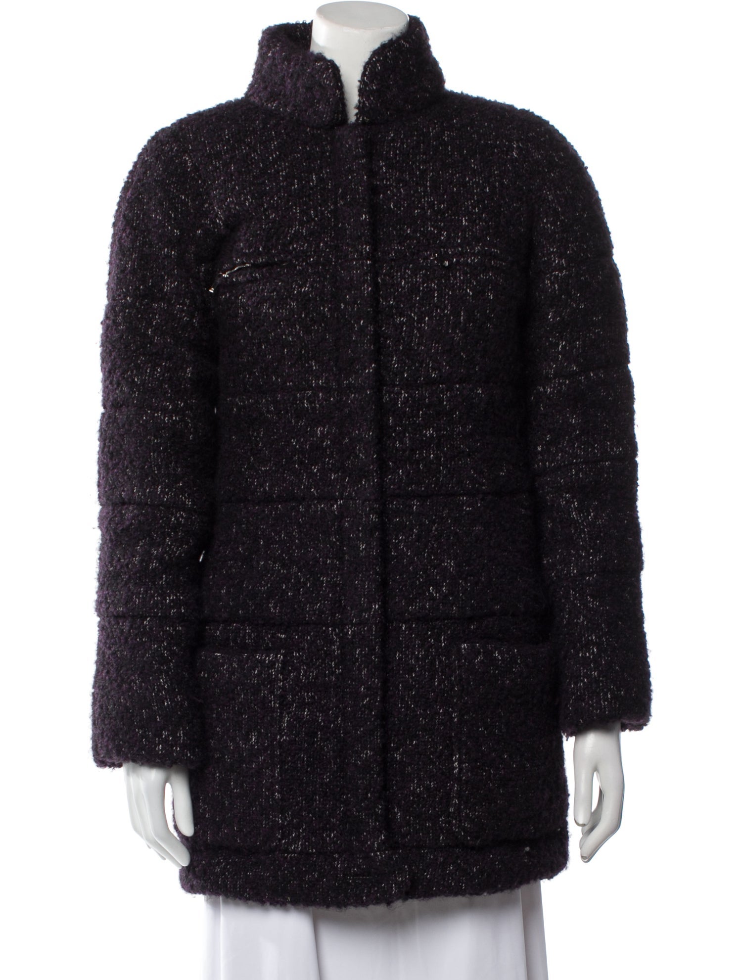 Chanel 2014 Alpaca Faux Fur Coat