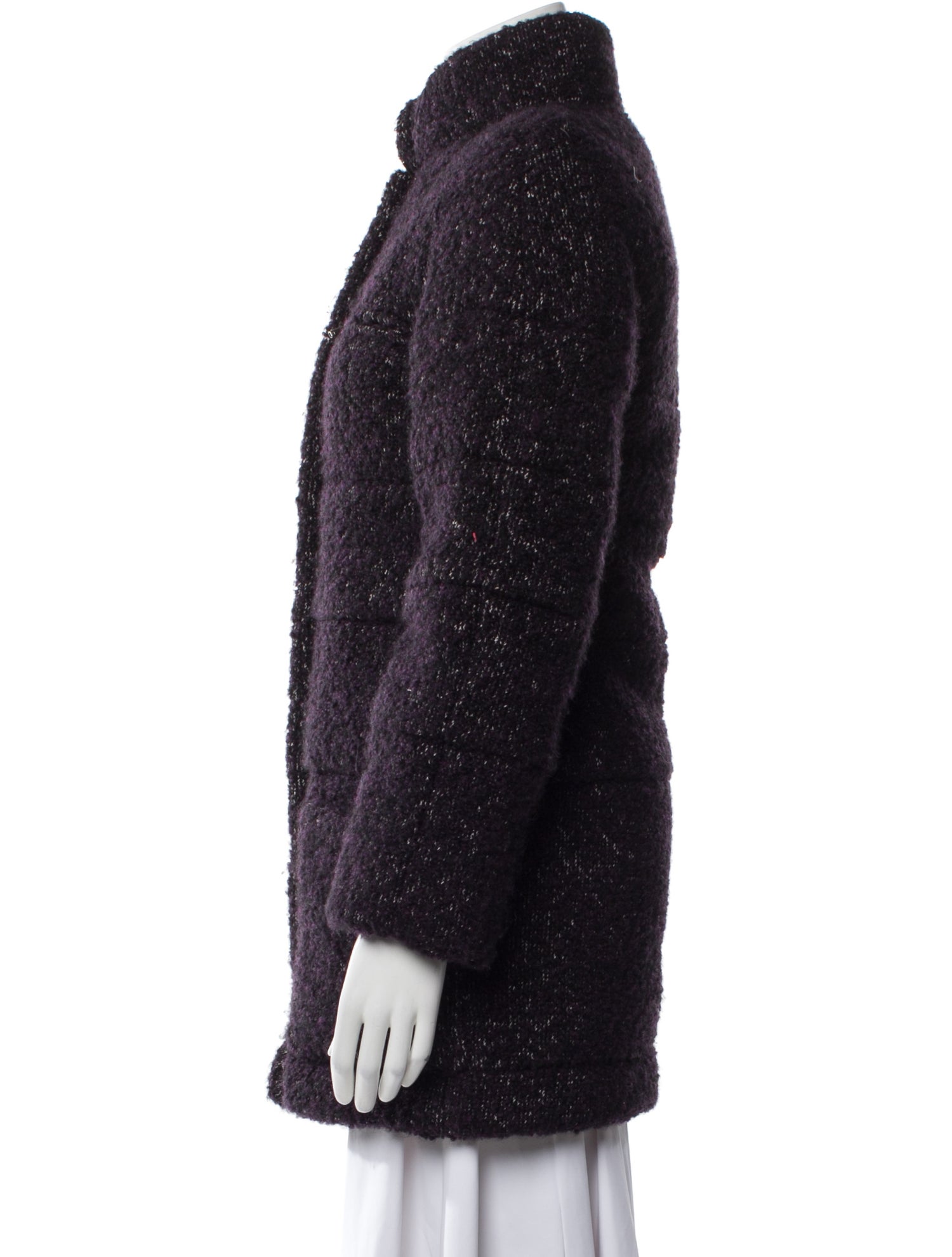 Chanel 2014 Alpaca Faux Fur Coat