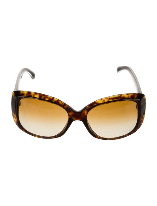 Chanel Interlocking CC Logo Square Sunglasses