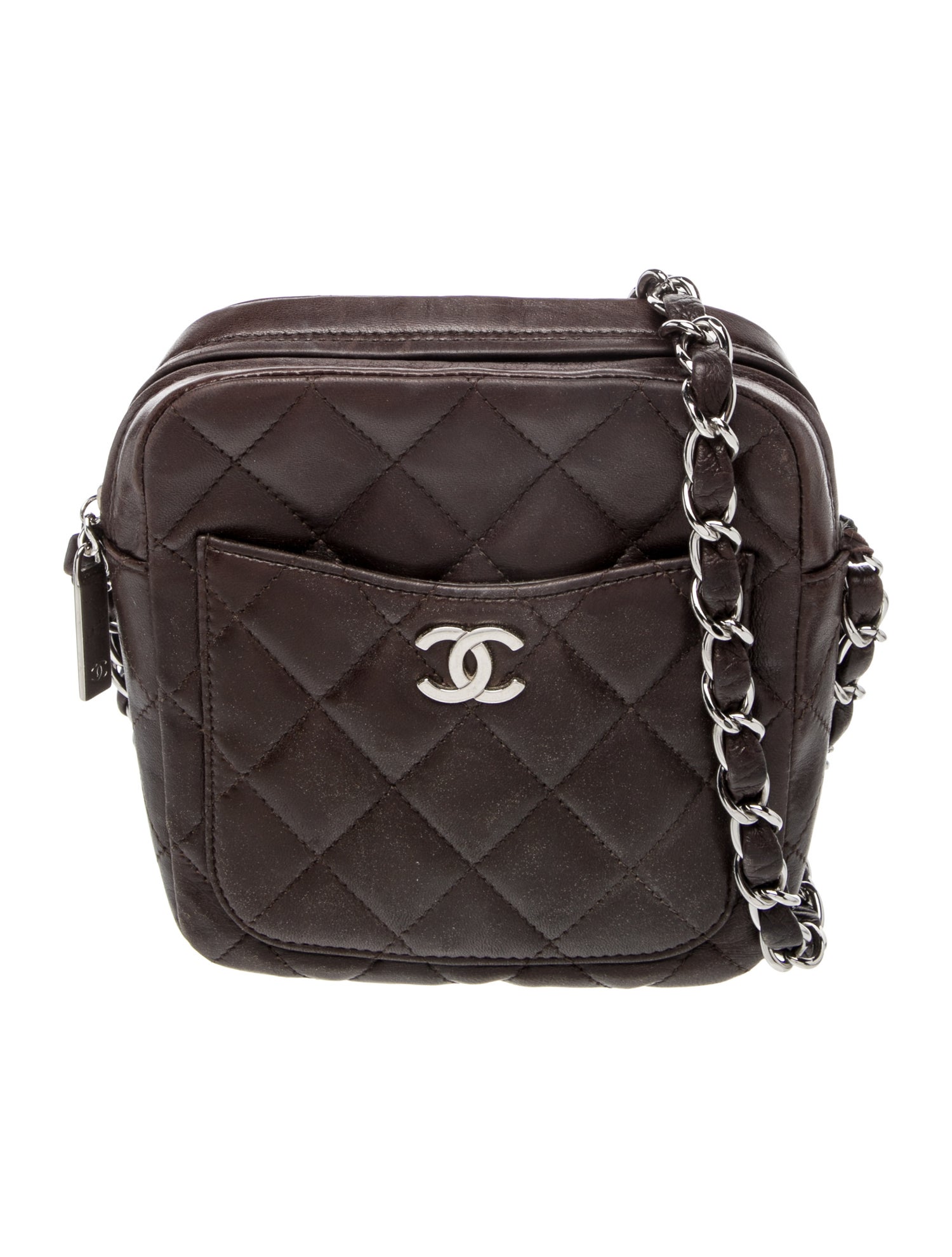 Chanel Quilted CC Messenger Bag