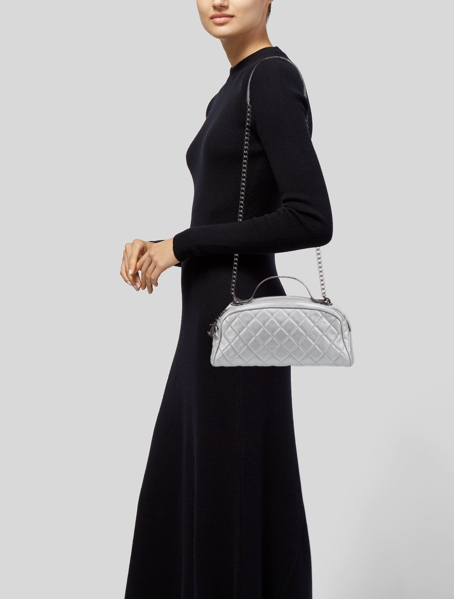 Chanel Airlines Bowler Bag