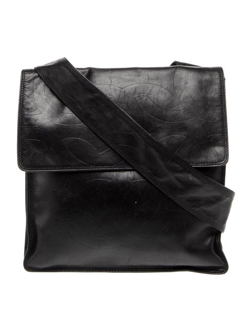 Chanel Embossed CC Messenger