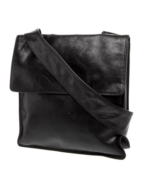 Chanel Embossed CC Messenger