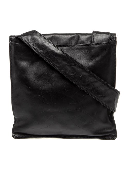 Chanel Embossed CC Messenger