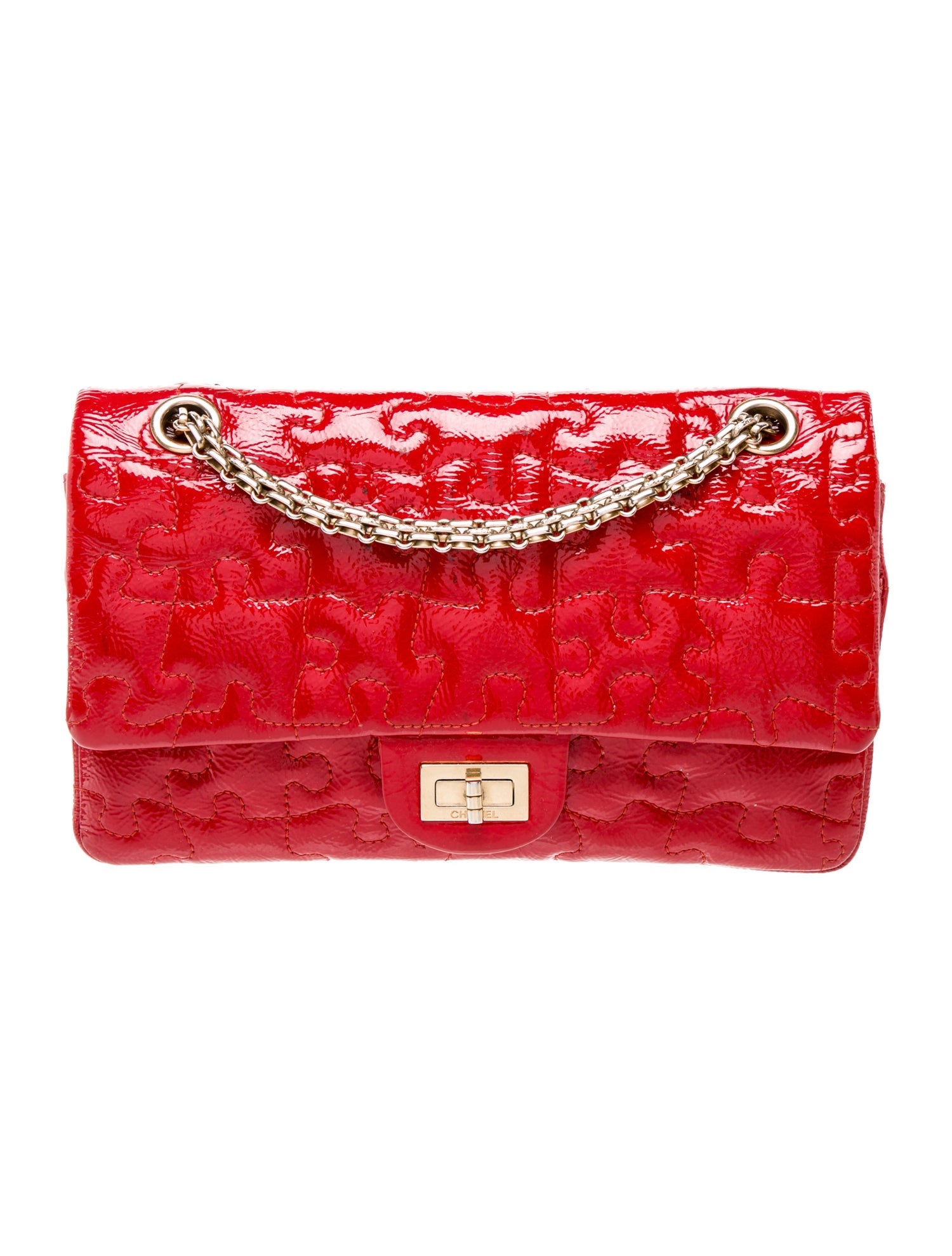 Chanel Patent Reissue 225 Puzzle Flap Bag