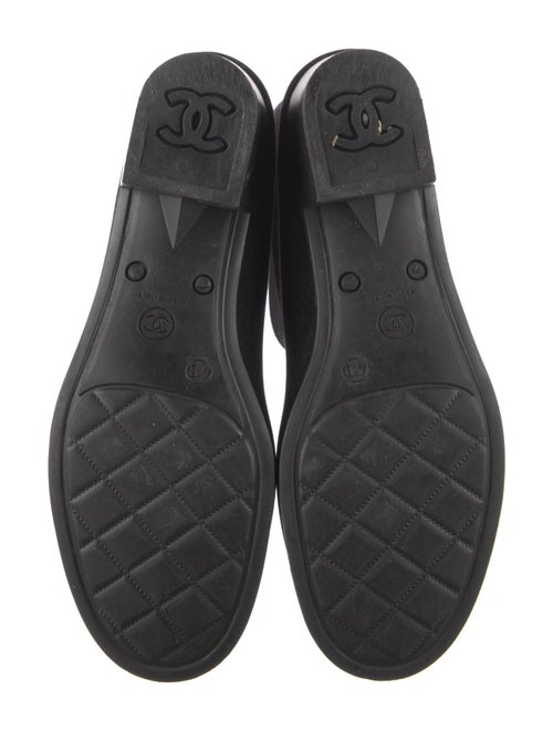 Chanel Interlocking CC Logo Velvet Rain Boots