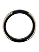 Chanel Resin & Strass Logo Bangle