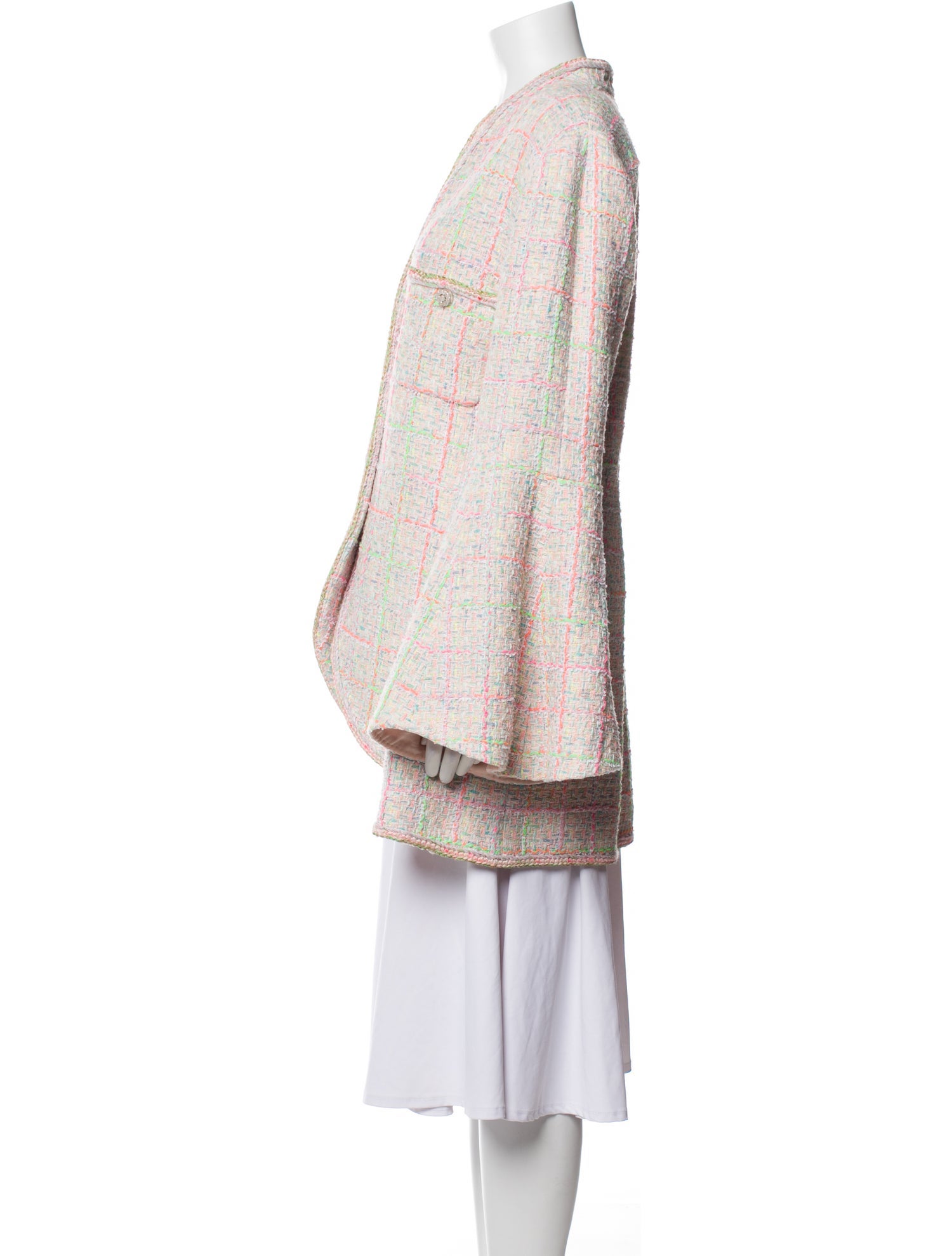 Chanel 2024 Tweed Pattern Coat