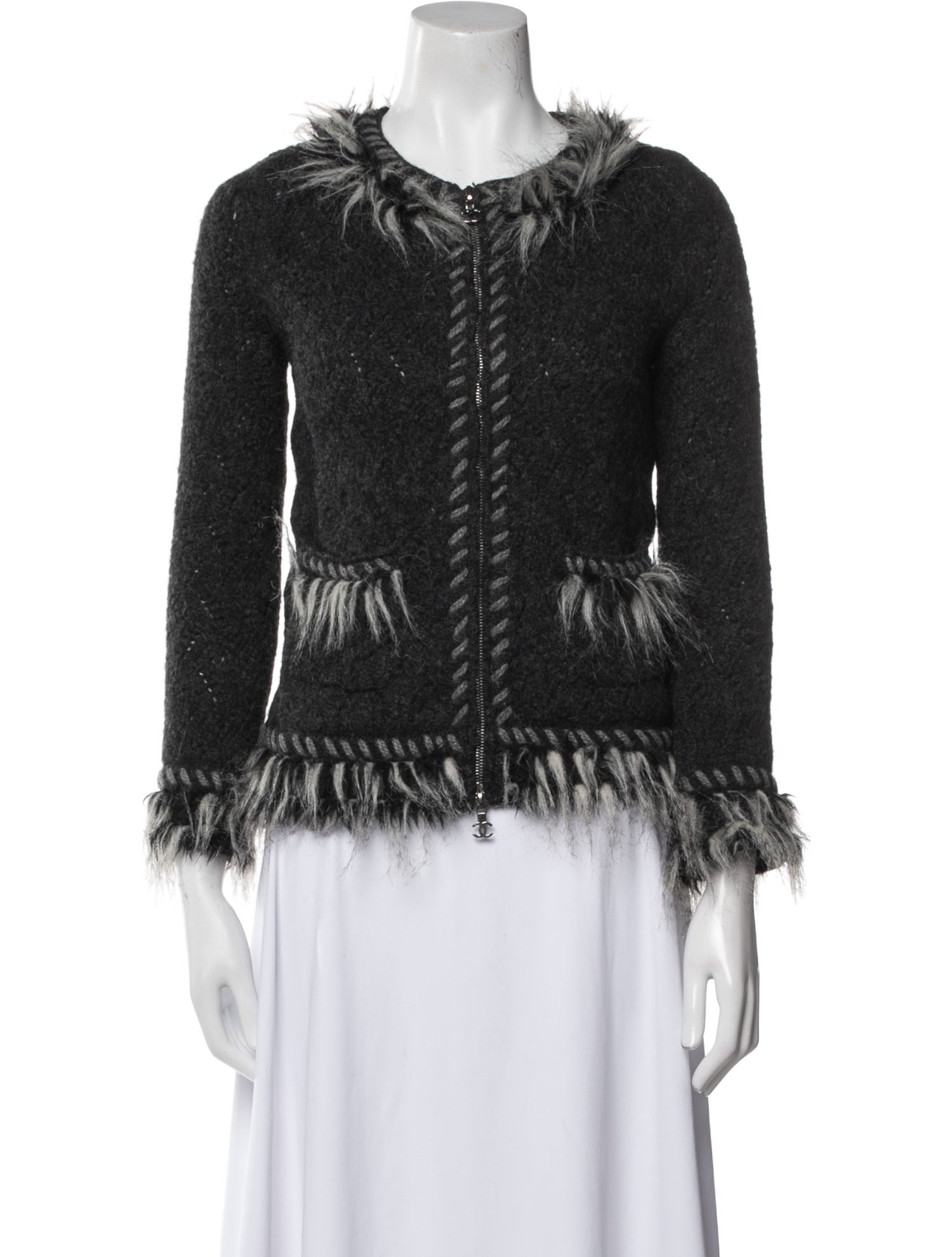 Chanel 2010 Alpaca Evening Jacket