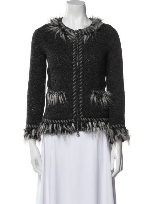 Chanel 2010 Alpaca Evening Jacket