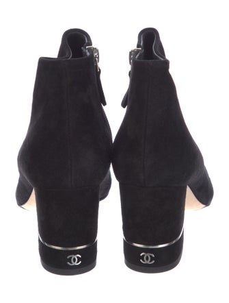 Chanel 2016 Interlocking CC Logo Boots