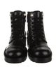 Chanel 2021 Interlocking CC Logo Combat Boots