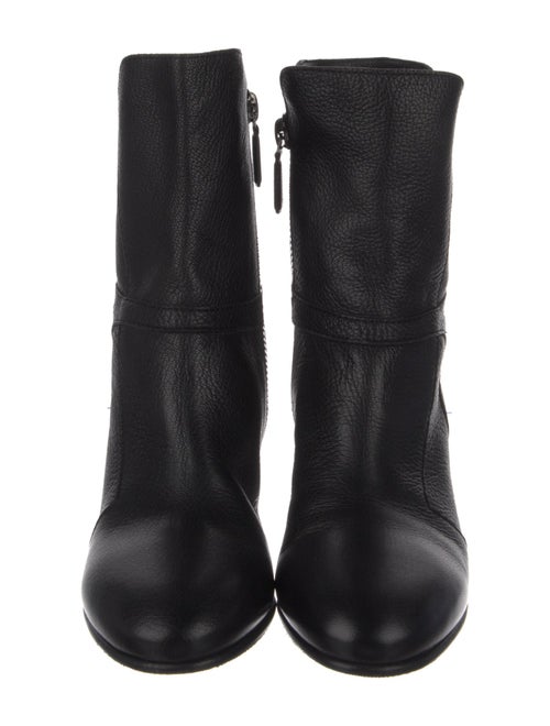 Chanel 2015 Interlocking CC Logo Combat Boots