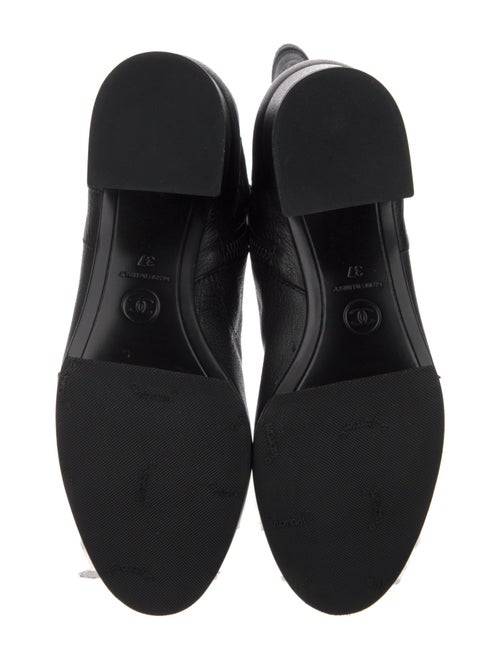 Chanel 2015 Interlocking CC Logo Combat Boots