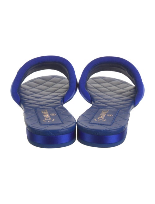 Chanel 2022 Interlocking CC Logo Slides