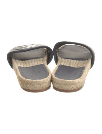 Chanel 2020 Interlocking CC Logo Espadrilles