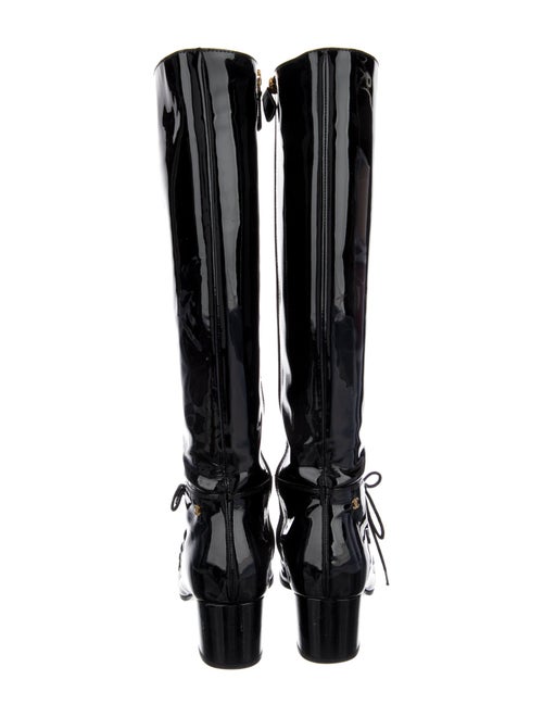 Chanel 2015 Interlocking CC Logo Riding Boots