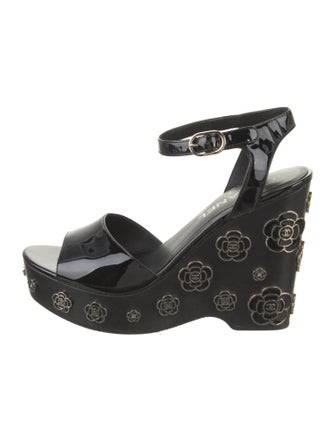 Chanel 2016 Patent Leather Sandals