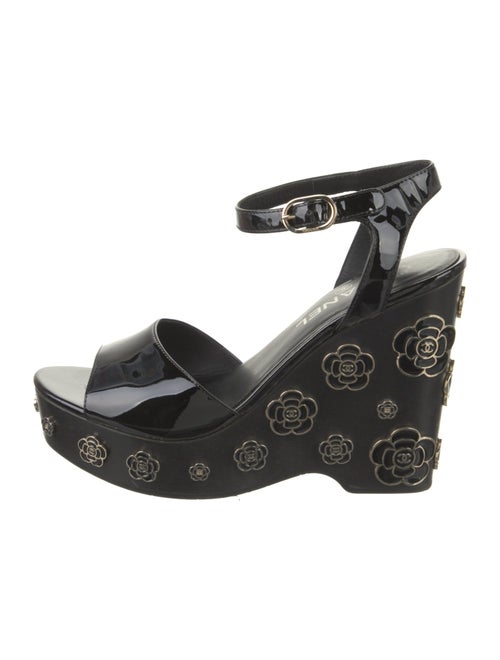 Chanel 2016 Patent Leather Sandals