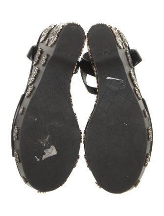 Chanel 2016 Patent Leather Sandals